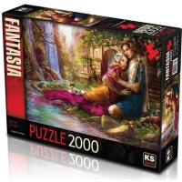 KS Games Secret Garden 2000 Parça Puzzle