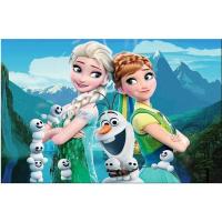 Frozen (Elsa-Anna) Puzzle 100 Parça