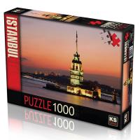 KS Games Kız Kulesi Gün Batımı Puzzle 1000 Parça