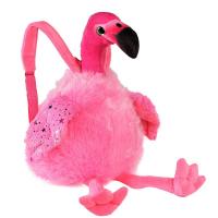 Peluş Flamingo Sırt Çantası