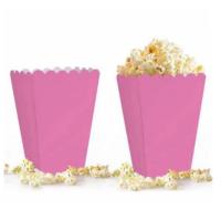 Pembe Renk Mısır (Popcorn) Kutusu (8 Adet)
