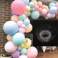 100 ADET MAKARAON BALON VE 5 METRE BALON ZİNCİRİ APARATI