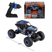 2.4 Ghz Rock Crawler 4x4 Amortisörlü 1:16 Uzaktan Kumandalı Arazi Aracı - Mavi