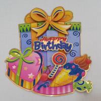 3 BOYUTLU ÇİFT YÖNLÜ HAPPY BIRTDAY SÜSLEME