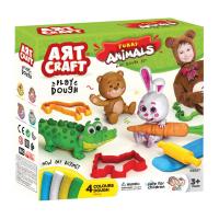 Art Craft Eğlenceli Hayvanlar Oyun Hamuru Seti 200 Gr.