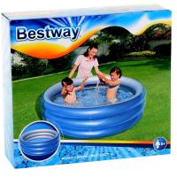 BESTWAY 3 HALKALI METALİK ŞİŞME HAVUZ 1.70m x 53cm