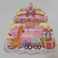 BIRTHDAY GIRL TEMALI 3 BOYUTLU ÇİFT YÖNLÜ SÜSLEME
