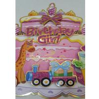 BIRTHDAY GIRL TEMALI 3 BOYUTLU ÇİFT YÖNLÜ SÜSLEME