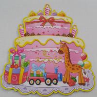 BIRTHDAY GIRL TEMALI 3 BOYUTLU ÇİFT YÖNLÜ SÜSLEME