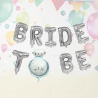 BRİDE TO BE GÜMÜŞ GRİ FOLYO BALON