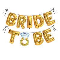 BRİDE TO BE GOLD (ALTIN SARISI) FOLYO BALON