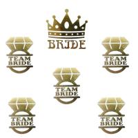 Bride To Be-Team Bride Altın (Gold) Dövme - 6 Adet