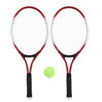 Çantalı 2li Tenis Raketi Seti - Kırmızı