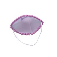 Diş Baskılı Ponponlu Keçe Külah Şapka - Pembe