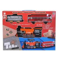 Dream Train Sesli Pilli Duman Atan Tren Seti 23 Parça