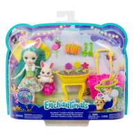 Enchantimals Tatil Temalı Oyun Setleri GJX32 - Bunny Blooms & Fluffy Lapin