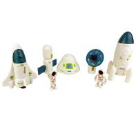 Evreni Keşfet Uzay Oyuncak Seti Uydu Mekik Astronot Kapsül 7 Parça Space Explore Uzay İstasyonu