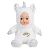 Gerçek Yüzlü Unicorn Peluş Bebek 25 Cm.