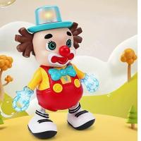 Hareketli Pilli Işıklı Dans Eden Sevimli Palyaço