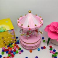 Kurmalı Atlı Karınca Müzik Kutusu - Pembe