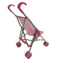 Metal Katlanabilir Baston Puset Çilek Desenli