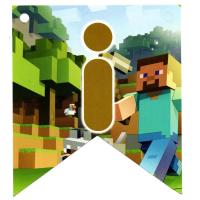 Minecraft Temalı İyiki Doğdun Banner