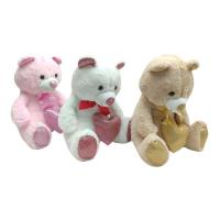 Parlak Kalpli Peluş Ayıcık 45 Cm.