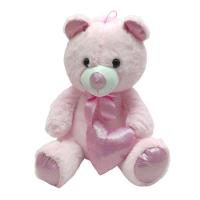 Parlak Kalpli Peluş Ayıcık 45 Cm.