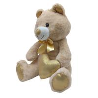 Parlak Kalpli Peluş Ayıcık 45 Cm.