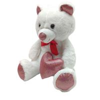 Parlak Kalpli Peluş Ayıcık 45 Cm.