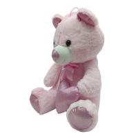 Parlak Kalpli Peluş Ayıcık 45 Cm.
