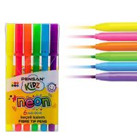 Pensan Kidz Neon Keçeli Kalem 6 Renk