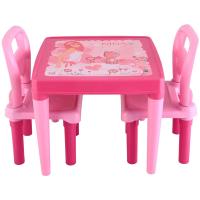 Pilsan Hobby Çalışma Masa Sandalye Seti Pembe