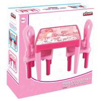 Pilsan Hobby Çalışma Masa Sandalye Seti Pembe
