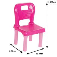 Pilsan Hobby Çalışma Masa Sandalye Seti Pembe