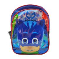 Pj Masks (Pijamaskeliler) Kedi Çocuk Temalı Parlak Kapaklı Anaokulu Sırt Çantası