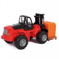 Polesie Power Trucks Paletli Forklift - Kırmızı