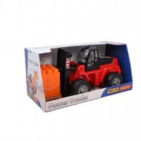 Polesie Power Trucks Paletli Forklift - Kırmızı