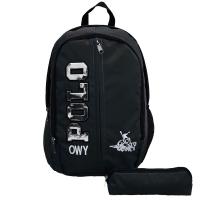 Polo Owy Kalemlikli Okul Sırt Çantası - Siyah
