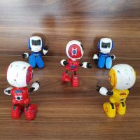 ROBOT KONUŞMALI SES TEKRAR EDEN IŞIKLI METAL ROBOT 13 Cm
