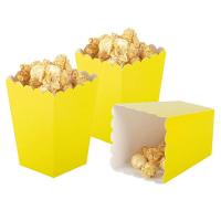 Sarı Renk Mısır (Popcorn) Kutusu (8 Adet)