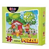 Sevimli Köpekler 96 Parça Puzzle