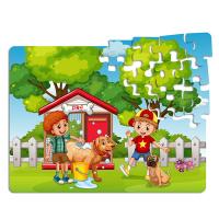 Sevimli Köpekler 96 Parça Puzzle