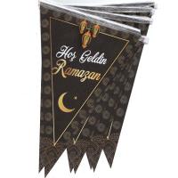 Siyah Gold Hoşgeldin RamazanTemalı Süsleme Seti (Paket:5)