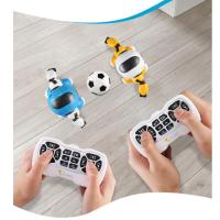 Smart Soccer Robot Usb Şarjlı İkili Akıllı Futbol Robotu Kalesiyle Birlikte
