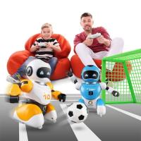 Smart Soccer Robot Usb Şarjlı İkili Akıllı Futbol Robotu Kalesiyle Birlikte