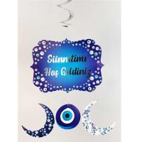 Sünnetime Hoşgeldiniz Sarkıt Tavan Süsü