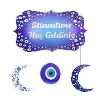 Sünnetime Hoşgeldiniz Sarkıt Tavan Süsü