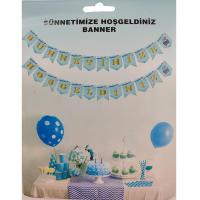 Sünnetimize Hoşgeldiniz Karton Banner