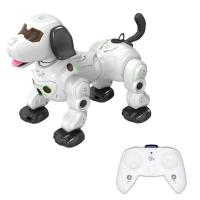 Vardem Uzaktan Kumandalı Işıklı ve Sesli Akıllı Robot Köpek - Beyaz